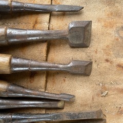 ノミ　鑿　12本セットの画像