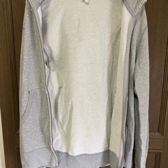 【T00012】LOOPWHEELER（ループウィラー）ハイジップフーディ　パーカー　M　古着の画像