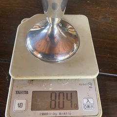 銀製　燭台　starring刻印ありの画像