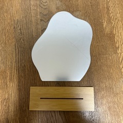 ウェルカムスペース　ウェーブ　ミラー 装飾 卓上ミラー結婚式の画像