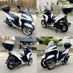 トリシティ125 SE82J リアボックス付き低走行車両^_^の画像