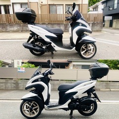 トリシティ125 SE82J リアボックス付き低走行車両^_^の画像