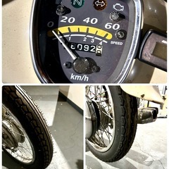 リトルカブ✨4速セル付き❗️タイヤ前後バリ山　下取りや配達可能ですの画像