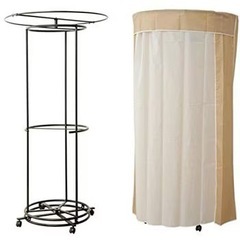 回転ハンガーラック の画像