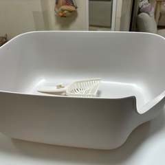 値下げ‼️【新品未使用】猫トイレ 大型の画像