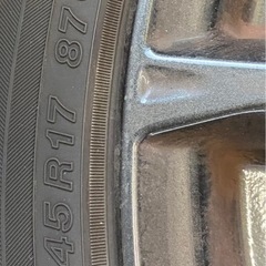 86純正ホイールスタッドレスタイヤセットの画像