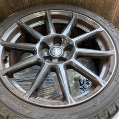 86純正ホイールスタッドレスタイヤセットの画像