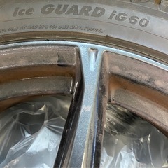 86純正ホイールスタッドレスタイヤセットの画像