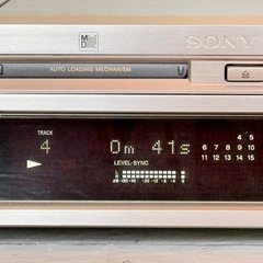 SONY「MDS-J3000」高性能MDデッキ 3000シリーズの画像