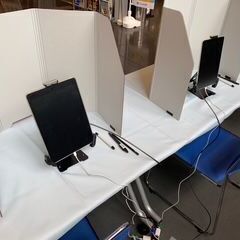 1回だけイベントで使用 　折りたたみ式　パーソナルパーティション　キングジム　全部で29枚　参考価格1枚￥1600　1回だけイベントで使用の画像