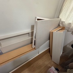 ベッドフレーム　ニトリ　クイーンの画像