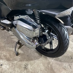 ホンダ PCX125 JF28 実働　タイヤバリ山　外装新品　駆動系交換済み　車体　原付2種　現状販売　栃木の画像