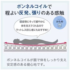 ニトリ シングルマットレス 2つセットの画像