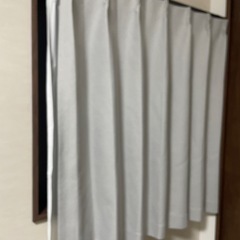 ニトリカーテンセット　グレー　新品未使用　の画像