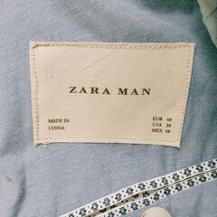 【古着】ZARA MAN　春／秋　ブレザー　Ｍ　古着　送料が高いので取りに来れる方限定の画像