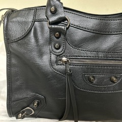 レザーバッグ　ヴィンテージ　y2k ブラック　黒　モード系の画像