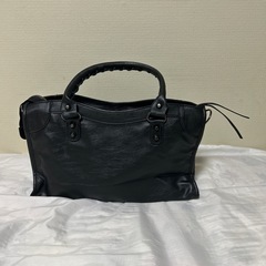 レザーバッグ　ヴィンテージ　y2k ブラック　黒　モード系の画像