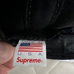 Supreme チェック柄 ベースボール　キャップ　シュプリーム　USA製　ぼうし帽子の画像