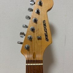 SELDER セルダー エレキギター ピンクの画像