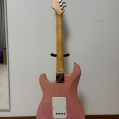SELDER セルダー エレキギター ピンクの画像
