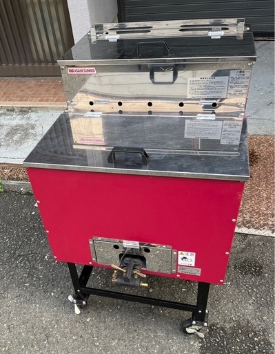 【動確済み】アサヒサンレッド 焼き芋機 いもランド AY-1000 LPG LPガス 業務用 トウモロコシ ジャガイモ オールラウンドタイプ 大阪発