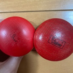 木製ガラガラ　ベビーおもちゃの画像