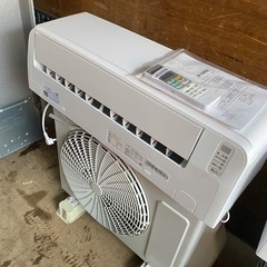 取り付け込み金額 リエア エアコン 6畳 室内・外機を凍らせて洗浄 ヤマダオリジナル スタンダード YHA-S22P 2024年モデルの画像