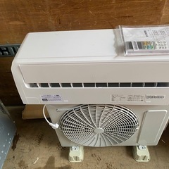 取り付け込み金額 リエア エアコン 6畳 室内・外機を凍らせて洗浄 ヤマダオリジナル スタンダード YHA-S22P 2024年モデルの画像