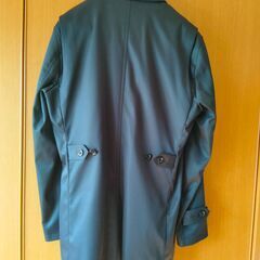 Mr.JUNKO　メンズコート　黒　ハイカラー　Ｌ　中古　送料が高いので取りにこれる方限定の画像