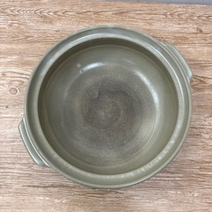  萬古焼 銀峯 土鍋 (深鍋) 8号 2-3人用 の画像