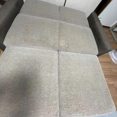 【無料】引取り希望　ニトリ　ソファベッド　バード２差し上げますの画像