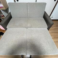 【無料】引取り希望　ニトリ　ソファベッド　バード２差し上げますの画像