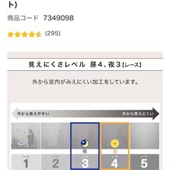 ニトリカーテンセット　グレー　新品未使用　の画像