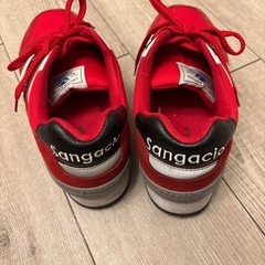 美品　Sangacio レッドスニーカー 25.5の画像