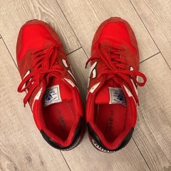 美品　Sangacio レッドスニーカー 25.5の画像