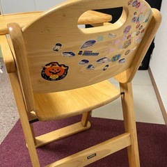 子供用　折りたたみイス②の画像