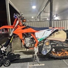 KTM450SX-F FACTORY EDITION 2022年YETI120 2021年スノーバイク　ファクトリーエディション　フルオーバーホール済み　ハンドル暖かい！ の画像