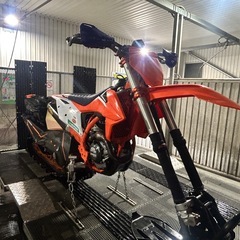 KTM450SX-F FACTORY EDITION 2022年YETI120 2021年スノーバイク　ファクトリーエディション　フルオーバーホール済み　ハンドル暖かい！ の画像