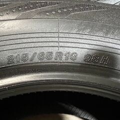  売り切り 215 65 R16 BluRarth RV サマータイヤ 夏タイヤ 7部山 ヨコハマ ブルーアース 2023年製造 　2226の画像