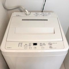 無印良品 洗濯機 AQW-MJ60の画像