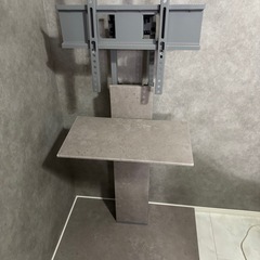 テレビスタンドキャスター付きの画像