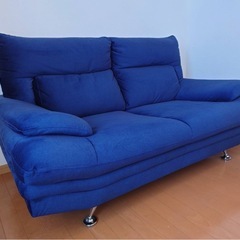 【11/6限定】ソファ ネイビーの画像