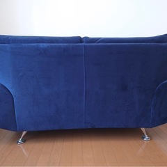 【11/6限定】ソファ ネイビーの画像