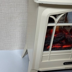 暖炉のある暮らしを気軽に楽しめる🌟 Dinky stove3～8畳 ホワイトの画像