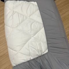 シングル敷布団　カバー付き　超美品の画像