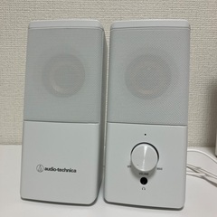 オーディオテクニカ  アクティブスピーカー 白の画像