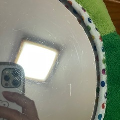 後部座席用ミラー（はらぺこあおむし）の画像