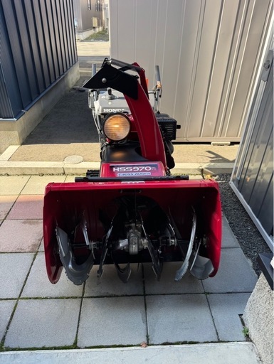 ホンダ　除雪機　クロスオーガ　HSS970 2024年購入　美品