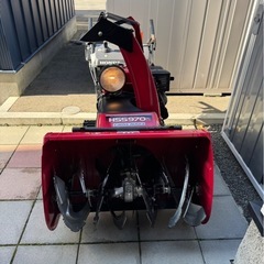 ホンダ　除雪機　クロスオーガ　HSS970 2024年購入　美品の画像