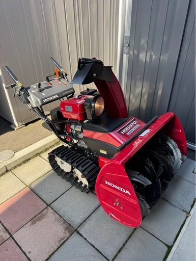 ホンダ　除雪機　クロスオーガ　HSS970 2024年購入　美品